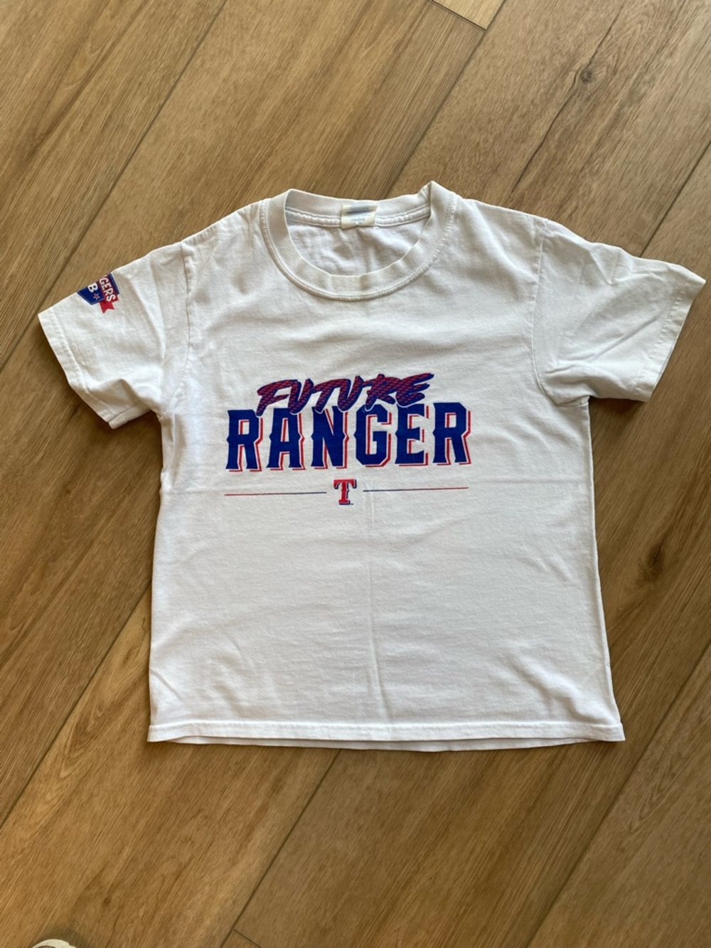 Future Texas Ranger White Kids Tee - MLB